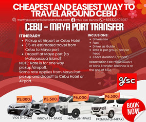 VAN RENTAL - CEBU TO MAYA PORT TRANSFER