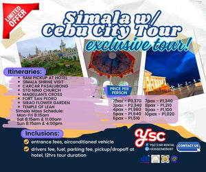 DAYTOUR: SIMALA SHRINE VISIT + CEBU CITY TOUR