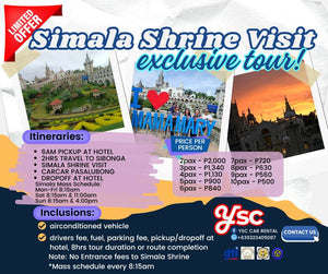 DAYTOUR: SIMALA SHRINE VISIT
