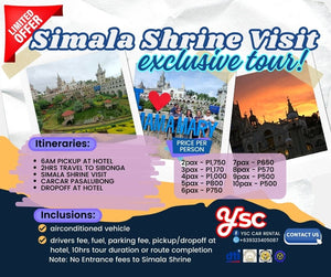DAYTOUR: SIMALA SHRINE VISIT