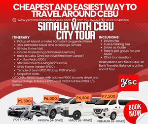 VAN RENTAL - SIMALA with CEBU CITY TOUR