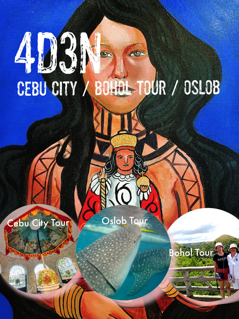 D08 4D3N COMBO: CEBU CITY TOUR + BOHOL COUNTRYSIDE TOUR +OSLOB TOUR